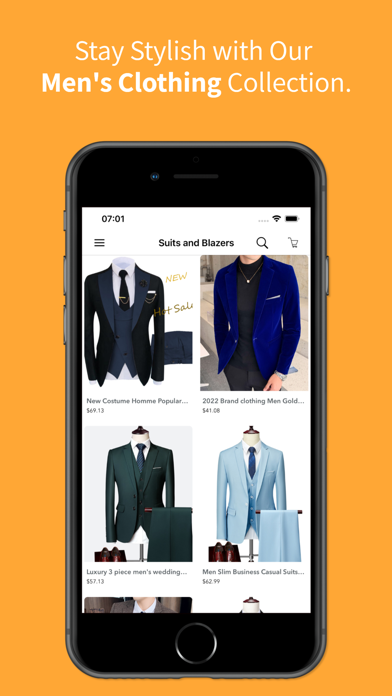 Mens Clothing by Fashion Man Screenshot