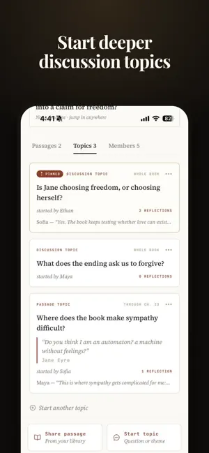 BookPassage: Reading Groups screenshot 3