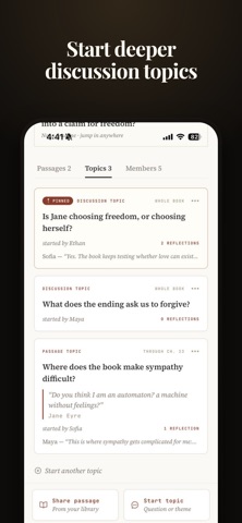 BookPassage: Reading Groups Screenshot 3 of 7