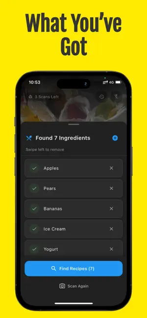 AI Chef: Ingredients to Recipe screenshot 2