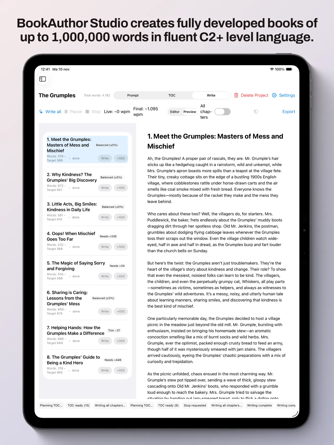 #1. BookAuthor-Studio (iOS) Ved: Wicher B Donga