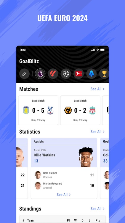 GoalBlitz -Live Football Score