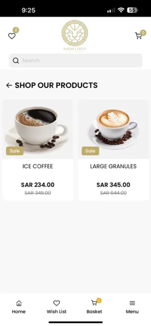 Aurum Coffee screenshot 3