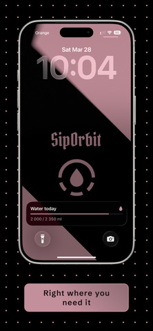 SipOrbit - Water tracker Screenshot 5 of 5