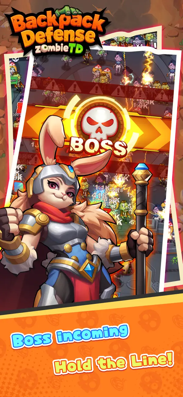 Backpack Defense: Zombie TD iOS Mod IPA screenshot 5 - iOS game interface