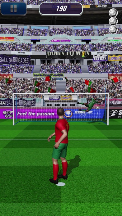 Euro Penalty Flick Soccer Screenshot