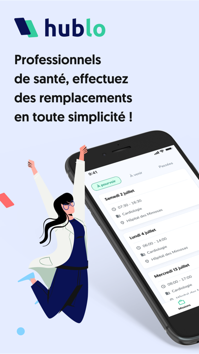 Screenshot #1 pour Hublo : Trouvez des missions