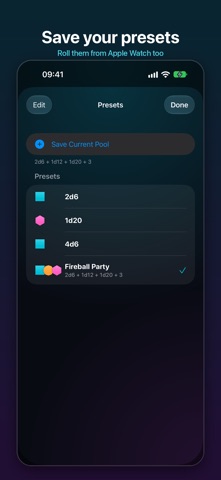 Dice Roller: D&D & RPG Screenshot 3 of 5