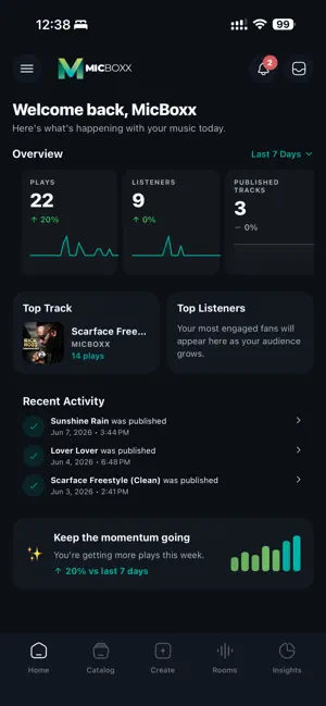 MicBoxx Studio screenshot 1