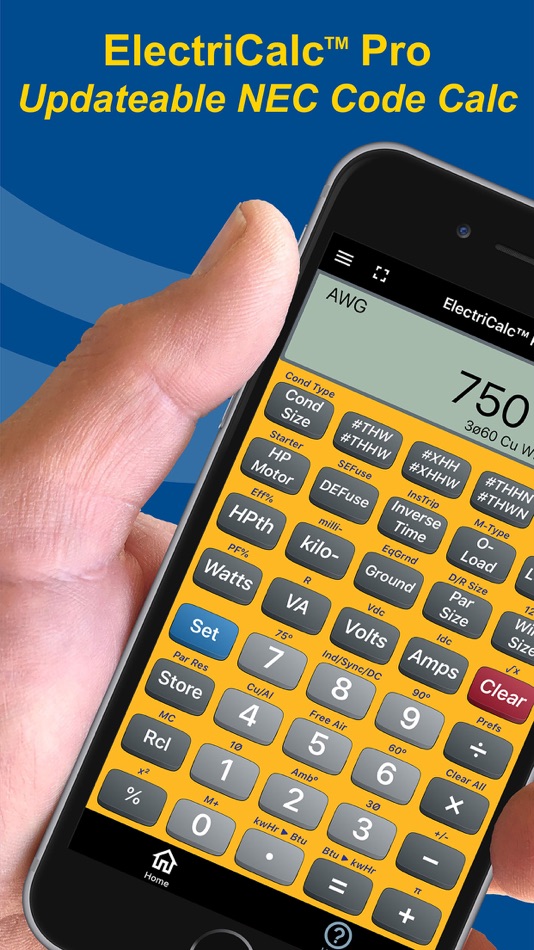 #1. ElectriCalc Pro (iOS) 来自: Calculated Industries