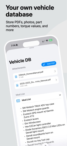 MotorLogBook Screenshot 4 of 4