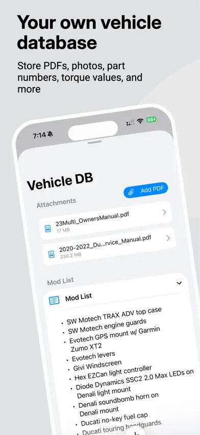 MotorLogBook screenshot 4