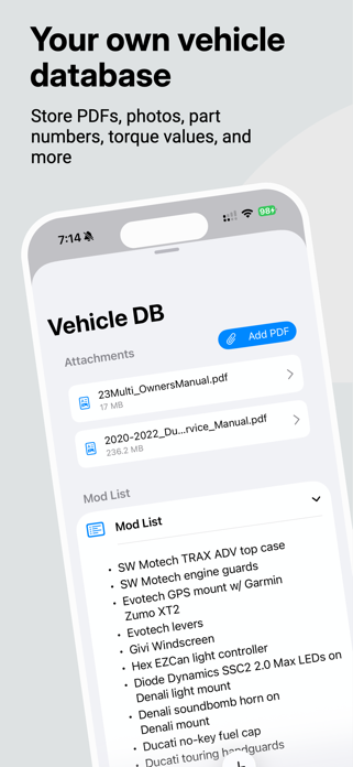 MotorLogBook Screenshot 4 of 4