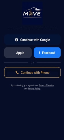 Move by legacy mobility iPhone screenshot