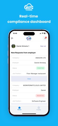 Right To Work Candidate screenshot