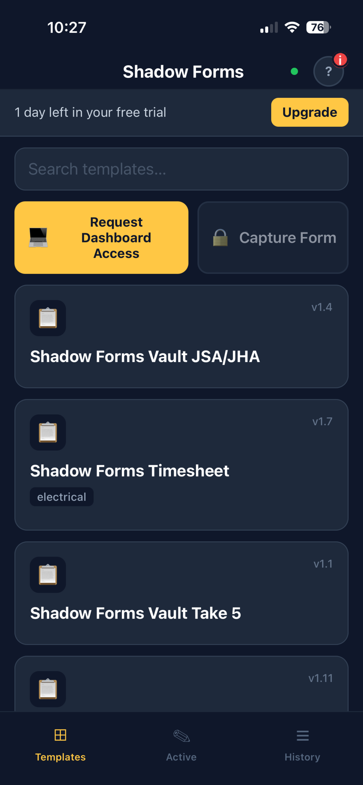 Shadow Forms Vault screenshot 5
