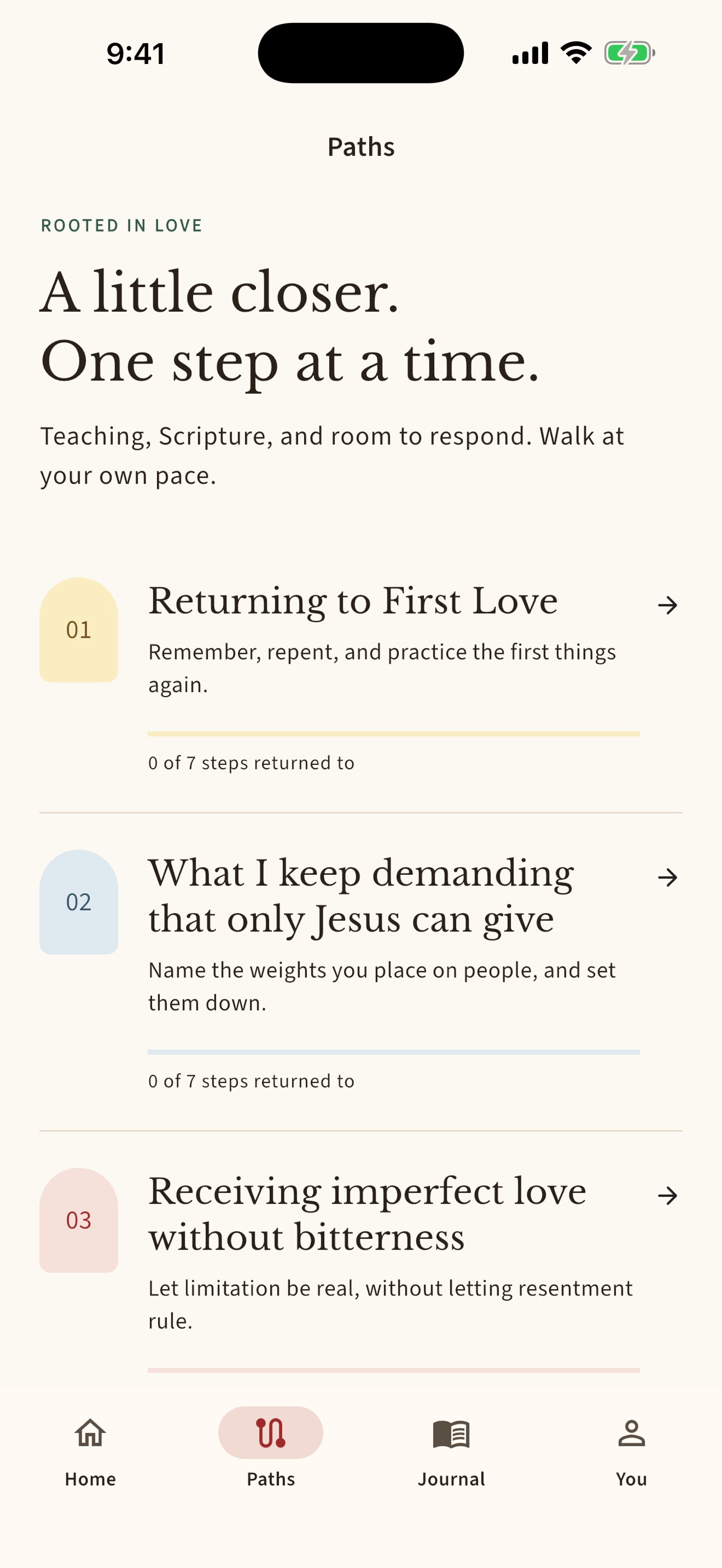 Screenshot 1 of First Love: Jesus First