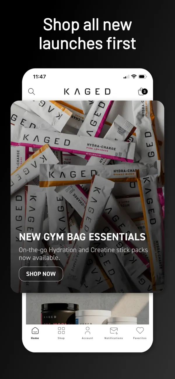 Screenshot #3 pour Kaged Shop