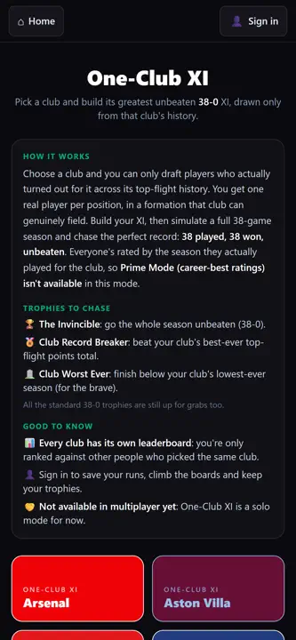 38-0: Football Draft screenshot 2