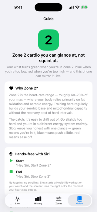 Slog: Zone 2 Cardio Screenshot 5 of 5
