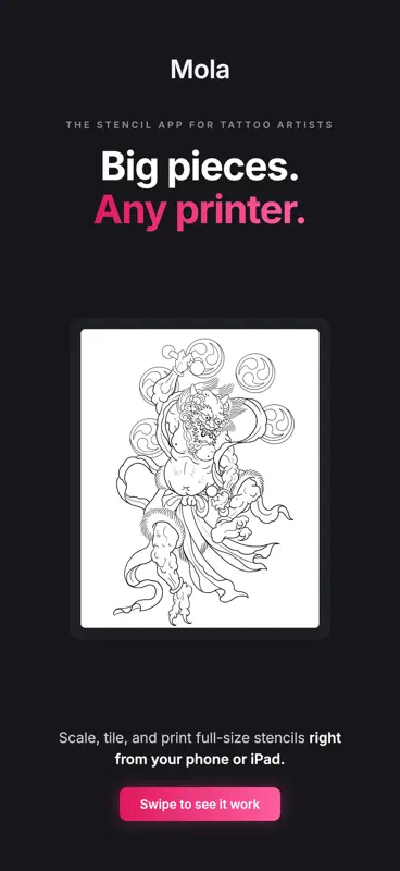 Mola - Tattoo screenshot 1 of 6