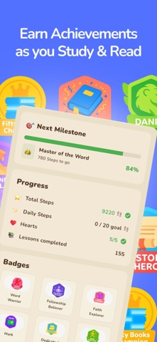 Bible Way: Daily Study & Quiz iPhone screenshot