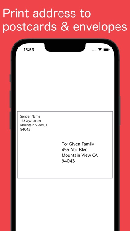 Easy Print Address for Postal