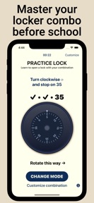 Practice Lock Combo - VaultX screenshot