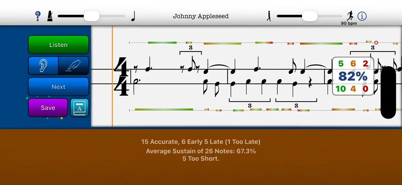 Screenshot #2 pour Music Theory Rhythms •