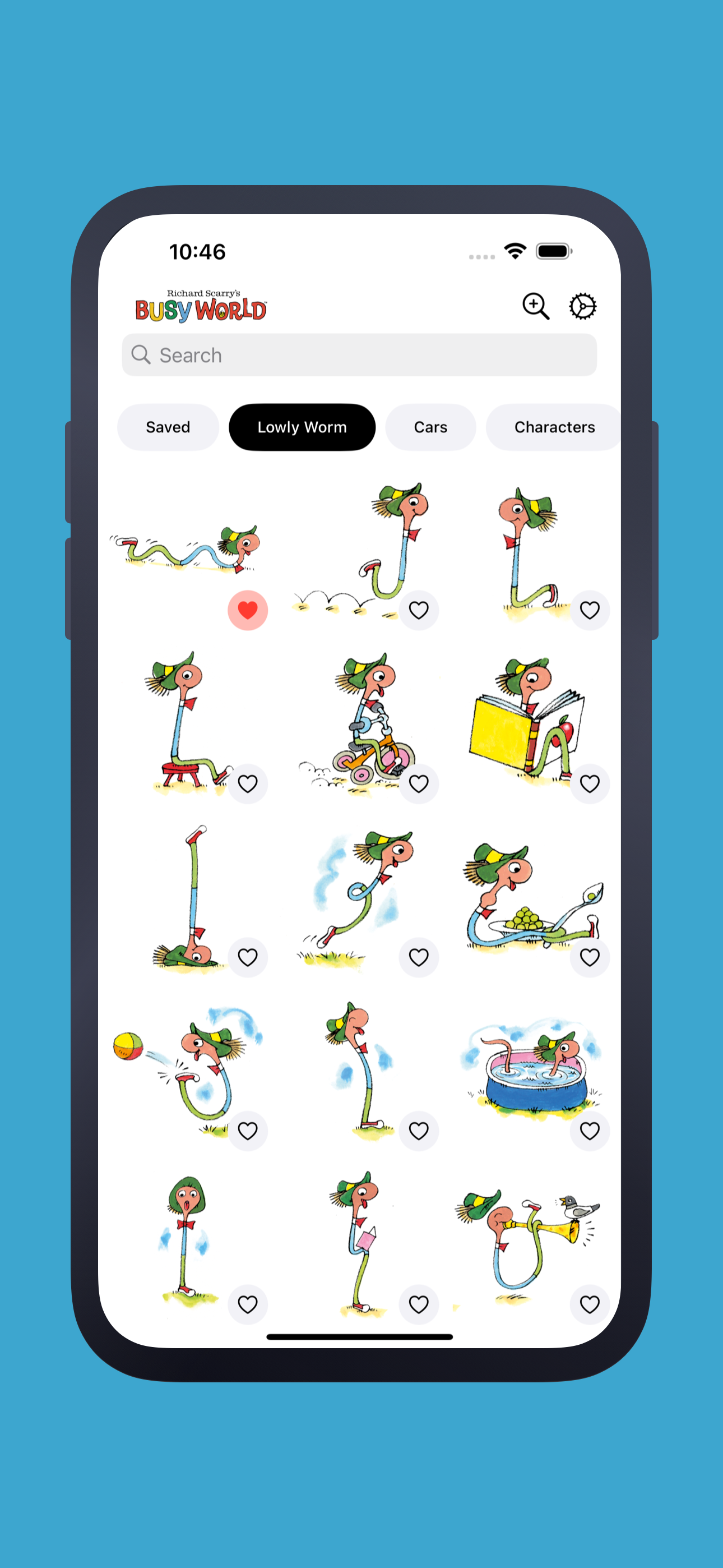 Richard Scarry Stickers