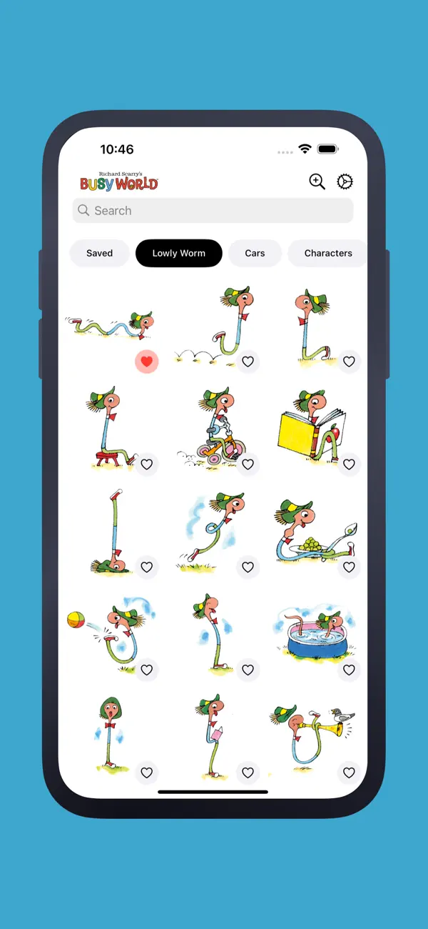 Screenshot #1 pour Richard Scarry Stickers