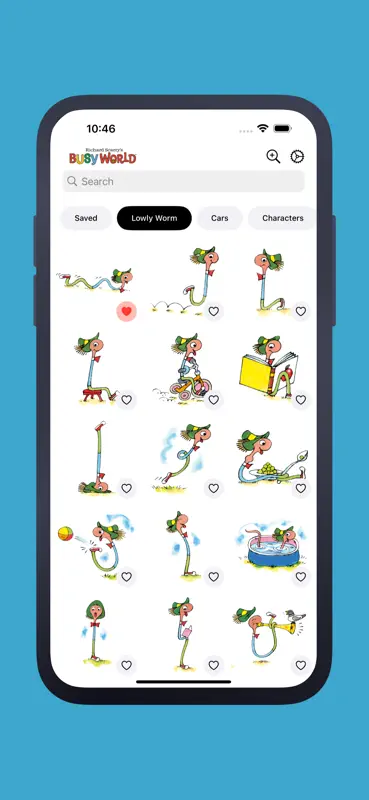 Richard Scarry Stickers screenshot 1 of 4