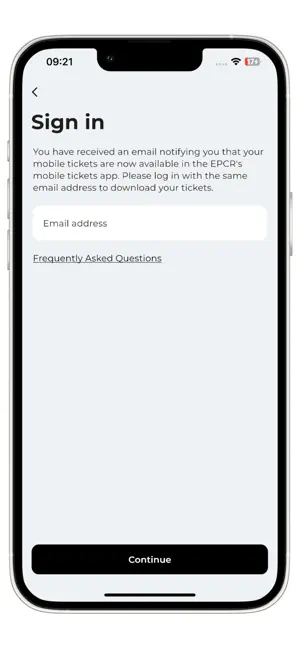 EPCR Ticketing screenshot 2