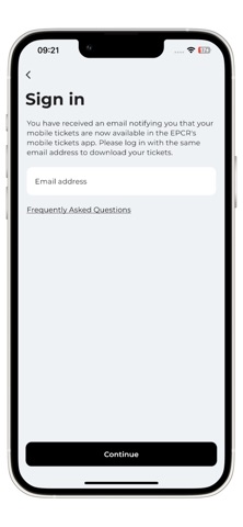 EPCR Ticketing screenshot