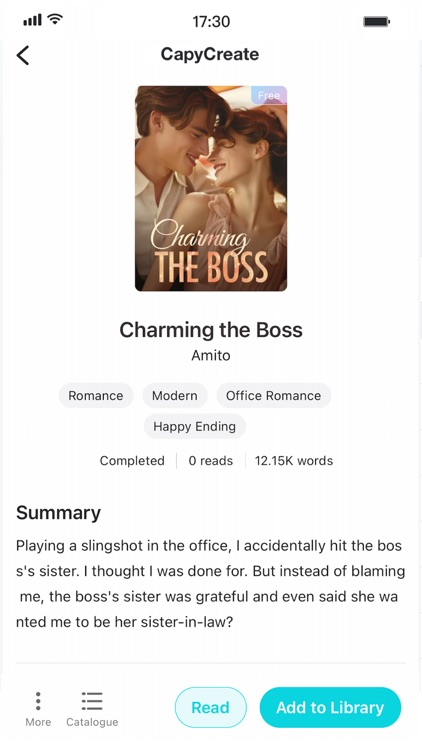 CapyCreate: Romance Novels screenshot-3