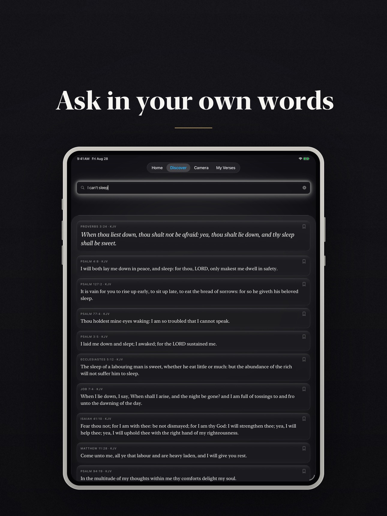Screenshot 10 of Selah Verse: Bible Keyboard