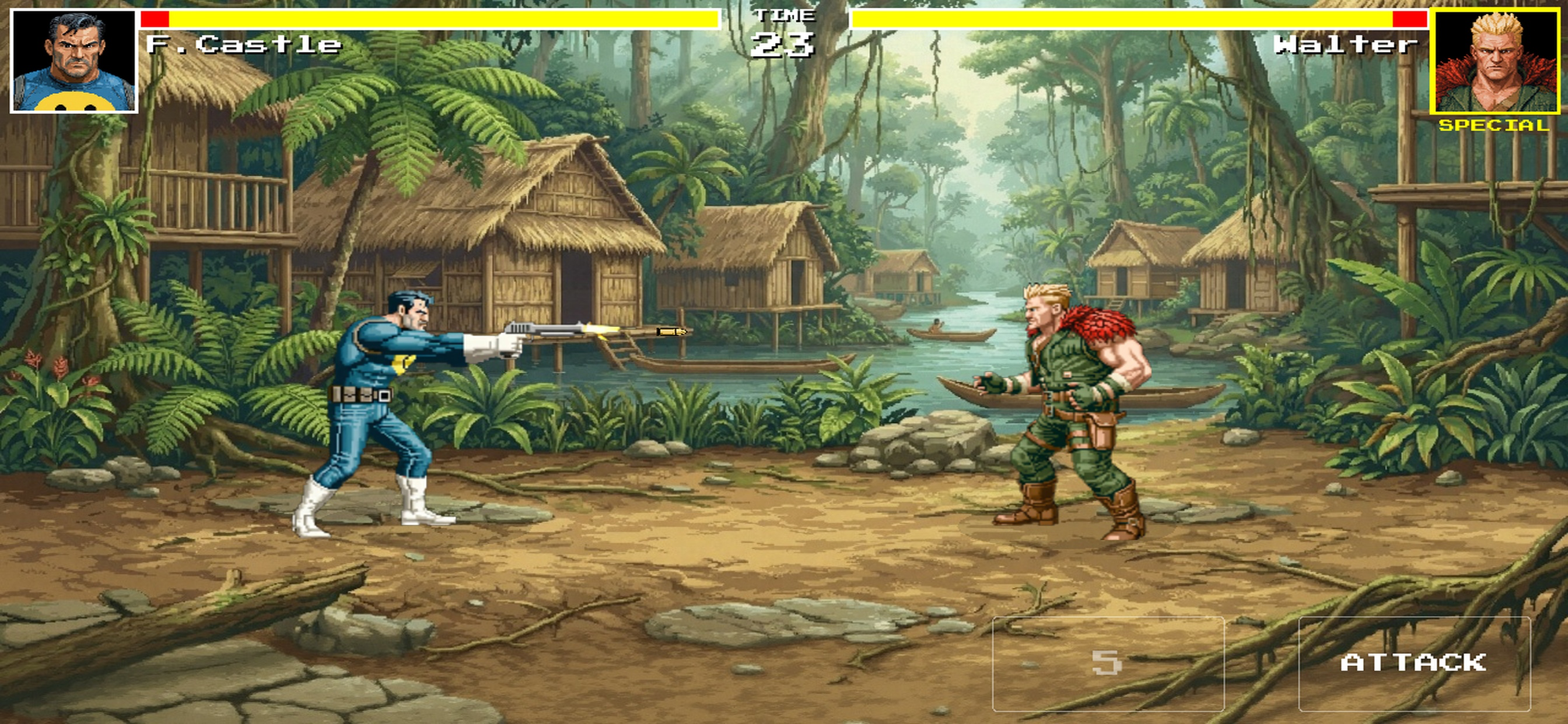 Retro Fighters: Street Fury 2D screenshot 8