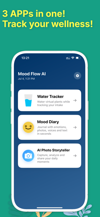 MoodFlow AI: mood tracker Screenshot 1 of 10