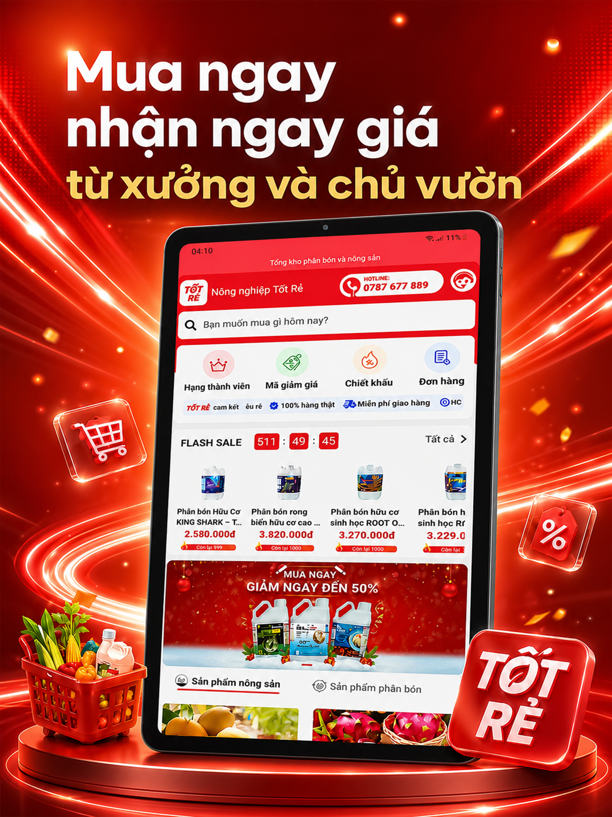 Tốt rẻ - Tổng kho nông nghiệp screenshot 10