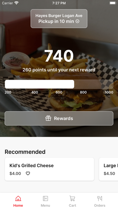 Hayes Burger Screenshot