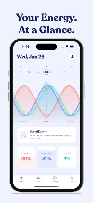 Biorhythm Calculator - Biosync screenshot 2