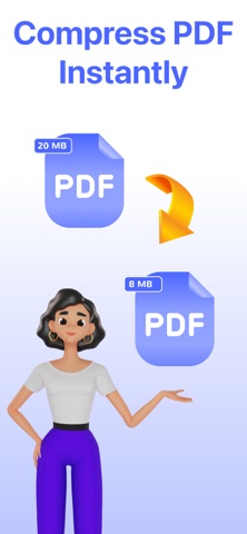 PDF Compressor: Shrink Size Screenshot 1 of 4