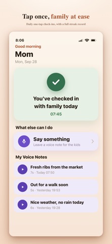 Keepwell - Alarm Check-In screenshot 2