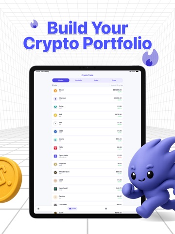 Crypto Trading Sim: Bitcoin iPad screenshot
