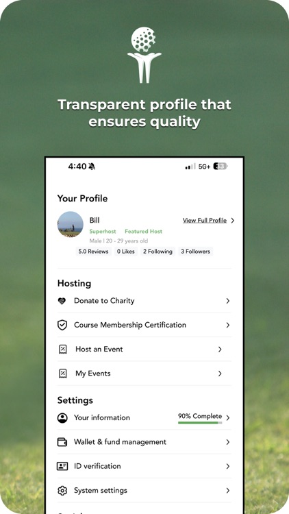 TTSharegolf: Book & Host