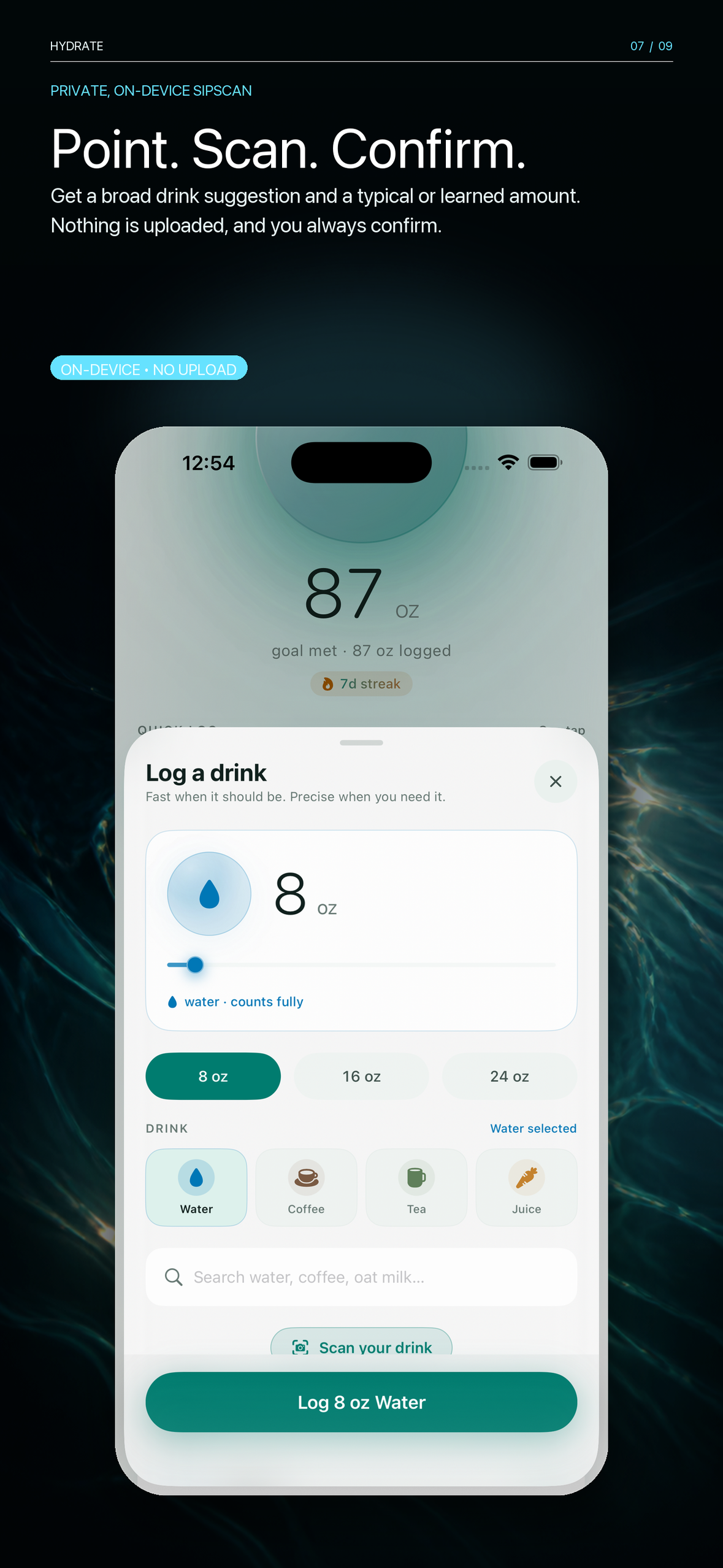 Hydrate: Water & Electrolytes screenshot 7