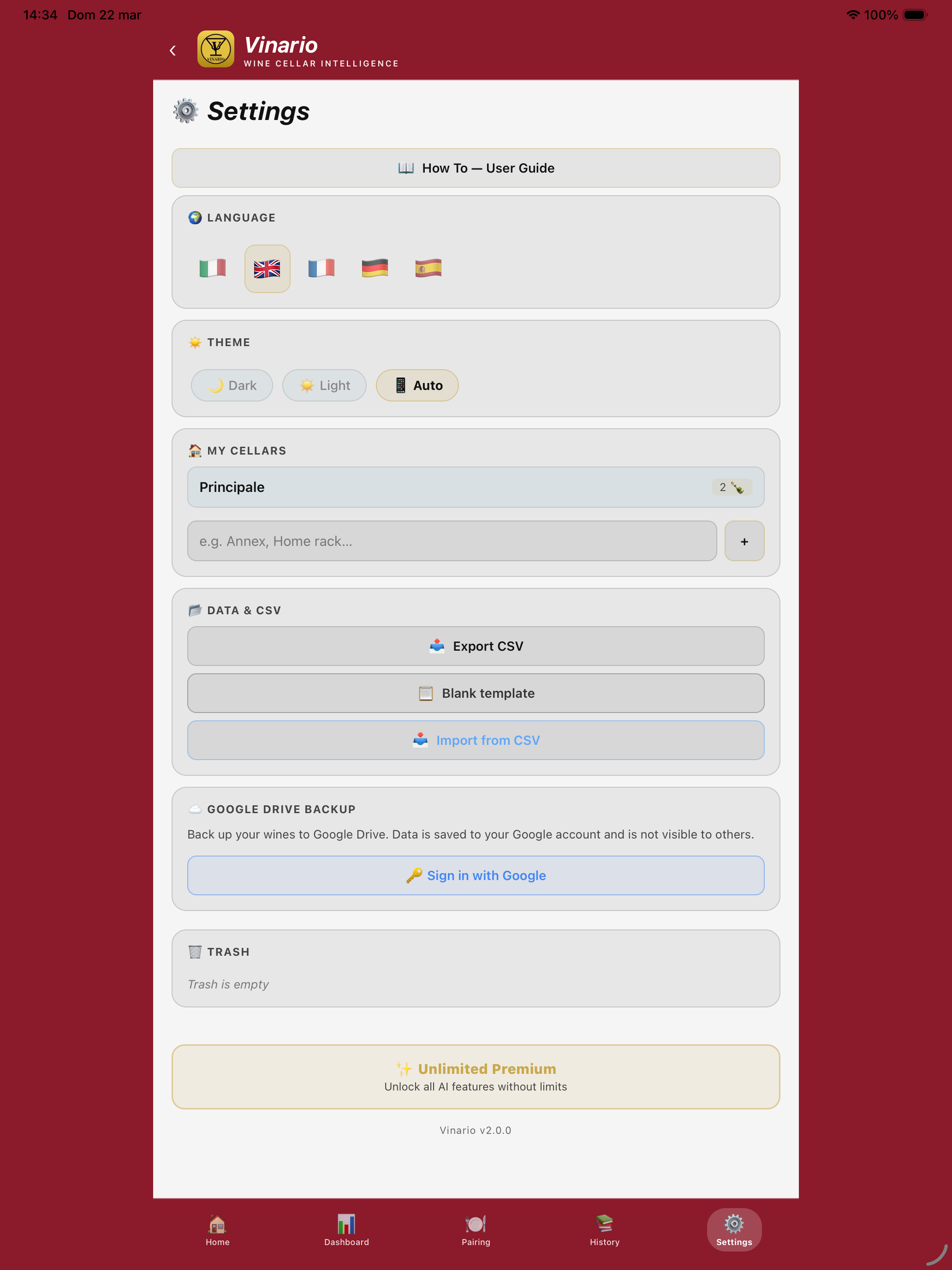 Vinario screenshot 17