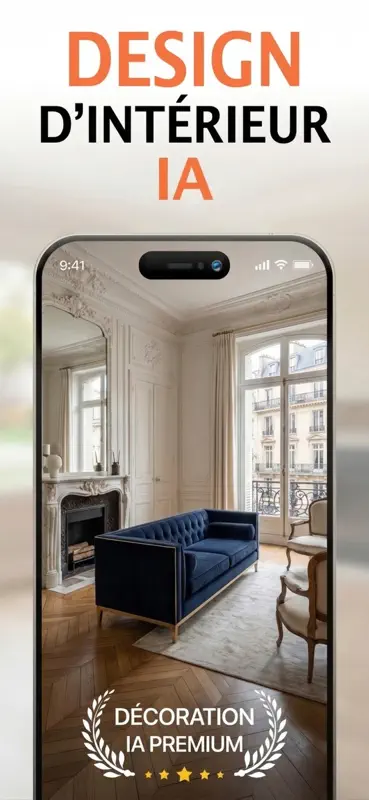 SnapHome Design d'intérieur IA screenshot 1 of 10