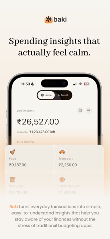 baki: Budget & Expense Tracker Screenshot 7 of 8