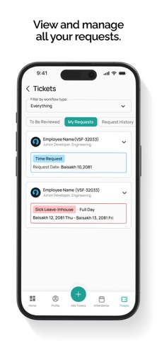 Yak HRM screenshot